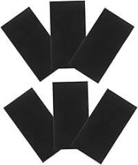 Lurrose 6pcs Led Light Blackout Covers Cuttable Stickers for Routers Alarm Clocks Electronics Dimming Sheets