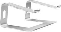 Vertical Laptop Stand Aluminum Laptop Computer Stand Laptop Riser Notebook Holder(Silver)