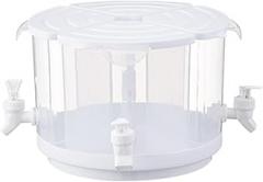 Aboiled 4-in-1 Beverage Dispenser with 360° Rotating Spigot - Dust-Proof Lid & Large Capacity for Parties