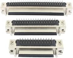 SCSI Connector DB Female Male 50 68 100 Pin Straight Right Angle 90 180 Degree ho/*le Welding Solder Adapter 50P 68P 100P(Right Angle Type,50PIN)