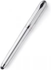 Plastic Pens 0.5mm Black Gel Pens Reusable Ballpoint Pen Optimal Flow No Skips For Everyday Writing Activities(Silver)