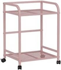 PC Stand Shelf for Home Printer Tower Stand for PC Floor Stand for CPU Under Desk with Lockable Swivel Wheels Heavy Duty PC Cart for Gaming Desk