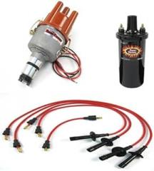 Ripper Ignition Kit, with Electronic Distributor, Red, Compatible with Dune Buggy