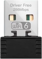 Mini USpB VVi-Fii 6 DongIe Network Card 2.4GHz Wi-Fi LAN Adaptier Driver for PC Laptop Winndows 7 10 11 300M 150M Signal Adaptier Replacement for OEM New 2026 High for Reliable Electronic Component