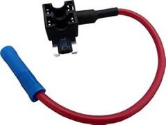 Low Profile Mini Blade Fuse Tap/Breakout Holder Add a Circuit for Car/Motorcycle