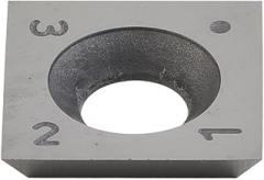 for 15mm Square Carbide Inserts for Woodworking Spiral Planer Head, 4-for Edge Reversible TCT Cutter Knives, 30° Cutting Angle, Fits Hardwoods Softwoods MDF Plywood,