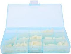 M3 Nylon Screw Nut Assortment Kit 310pcs | High - Accuracy Threads & 16 Types Standoffs | Non - Conductive Fasteners for Electronics / 3D Printing/DIY Projects | Plastic Storage (White-M3 Nylon