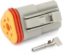 DT04-3P-P007 Automotive Connectors, 3Pin Water/Proof Cable, DT06-3S-P006 for Vehicle Electronics(DT06-3S)