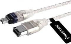 10FT Firewire iLink 6-4 Pin DV Video Cable Cord Lead Compatible with Sony DCR-TRV30 DCR-TRV280/e