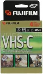 Fuji PRO TC-30 Recordable VHS Cassette Tapes (4 Pack h/t)