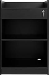 Checkout Counter Cash Register Restaurant Hostess Podium Stand, Measures 38” Height, 24” Width, 18” Length, Equipped with a Lockable Sliding Register Drawer & Wire Cable Hole