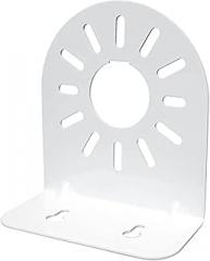 L-Shape Dome CCTV Security Camera Mount Bracket Metal Right Angle Wall Ceiling Mount Bracket for 2.5 inch Video Surveillance Mini Dome IP Camera Side Bracket, White, 115 x 102 x 50mm