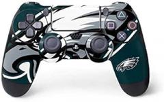 Skinit Decal Gaming Skin Compatible with PS4 Controller - Officially Licensed NFL Philadelphia Eagles Large Logo Design