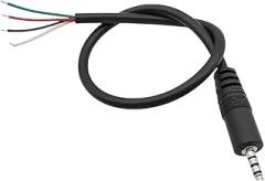 2.5mm 3.5mm 1/8' Mono/Stereo Male Plug Female C0innector 2/3/4 Pole Pin AURX Extension Wire DIY Audlo Headphone Repair Cable New 2026 High for Reliable Electronic Component