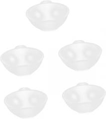 5pcs Stackable Jewelry Scale Trays Plastic Weighing Dish Narrow Spout for Meal Prep Electronic Scale Accessory