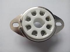 Wiring Connecting Terminals - 7pcs Ceramic Tube Socket GZC8-Y-3 Silver Plated Electronic Outlet for KT88 6550 EL34 274b
