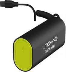 Liteband Yellow 3400 mAh Back-up Battery ACTIV and PRO Series Headlamps