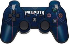 Skinit Decal Gaming Skin Compatible with PS3 Dual Shock Wireless Controller - Officially Licensed NFL New England Patriots Team Jersey Design