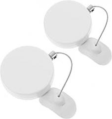 Housoutil 2pcs Retractable Secure Cable Lock Theft Steel Wire Holder for Electronics Construction Sites Durable Protects Against Loss and Theft