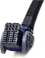 1Pcs 32 Pin Molex Car Plug Electronic Connector Wiring Harness ECU Socket Compatible with OH6 Computer Board DJ7324-0.6/1.5-21 (Color : 32P Black, Size : 1 Set)