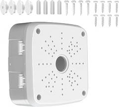 Junction Box Mount Camera Bracket Enclosure Housing for Hoisting Security Systems Cable Concealment Camera Mount Bracket for Wall/Ceiling