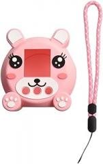 Silicone Case for Punirunes Interactive Digital Toy Anti-Scratch Protective Cover Case for Punirunes Virtual Electronic Pets Accessories(Pink)