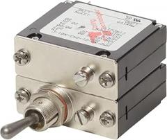 Breaker, A-Mil, 2 PoleToggle AC/DC 15A