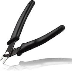 Electronic Cutting Pliers Mini Wire Cutter for Jewelry Making Precision Sharpest Side Cutting Pliers Internal Spring Small Electronic Repair Tool 5 Inches