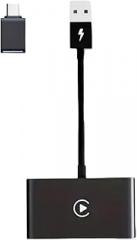 ALLANDWELL Wireless CarPlay Adapter, 2024 Upgrade for OEM Wired CarPlay Cars, Convert to Wireless