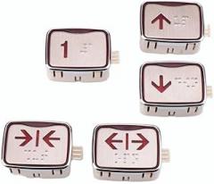 5pcs MTD265 Elevator Braille Push Button Parts