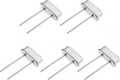ECSiNG 5pcs HC49US Miniature Quartz Crystal 16MHz 13.5mm Pin for Development Boards Electronic Projects