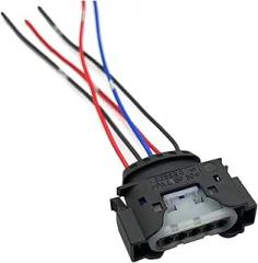 5 Pin 09441551 09441552 Auto Connector Electronic Turbocharger Actuator Repair Plug Adapter Flow Meter Plug Applicable To X3 X5(5p female A,1 set)