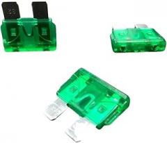 50pcs Medium Standard BIade Fuse Insert ZINC Pins 1A 2A 3A 5A 7.5A 10A 15A 20A 30A 40A 50A ReFltted for Auto Car Truck New 2026 High for Reliable Electronic Component, Precision, Stable Performance