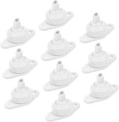 Generic 10pcs Sensor Wall Mount Bracket for Infrared Alarm Detectors Durable Security Device Stand for Effortless Installation Walls and Ceilings