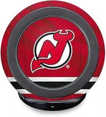 Skinit Decal Other Skin compatible with Samsung Fast Charge Wireless Charging Stand - Officially Licensed NHL New Jersey Devils Home Jersey Design
