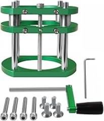 Router Lift Base for Woodworking - Manual Lifting Mechanism, Compatible with Trimming Machines (Green)(Green)