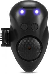 Yuly Fishing Alarm Electronic Fishing Alarms Sound Alert with LED Lights Fishing Bells-Clip-On-Rod Fishing-Bells