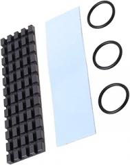 Copper Graphene Ssd Heat Sink Grid Design for Efficient Cooling Easy Installation for Laptop and Electronics Enhanced Heat Dissipation