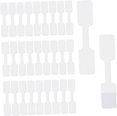 STOBOK 100pcs Cable Raceway Kit Writable Labels Cable Tags for Electronics Computers Appliances