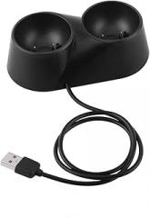 Controller Charger Station for VR, Dual Charger Dock Charging Station Stand, for VR Remote Controllers