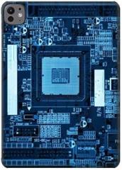 R1814 Electronics Circuit Board Graphic Tablet Case Cover for iPad Pro 11 (2024,2025)