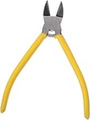 Tofficu Steel Wire Cutter Precision Side Cutting Pliers Ergonomic High Flush Cutters for Electronics and Electrical Maintenance