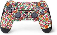 Skinit Decal Gaming Skin Compatible with PS4 Pro/Slim Controller - Officially Licensed Bouffants and Broken Hearts Watercolor Floral Design