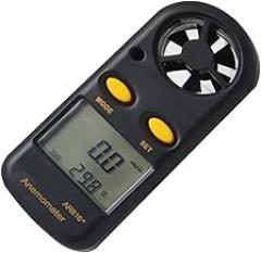 Sensor AR816 Pocket Wind Speed Gauge Tester, Meter Electronic Anemometer Speed Measuring Tool Anemometer
