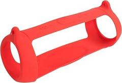 Protective Soft Red Case Cover Travel Carrying Gel Soft Skin for JBL Charge 5 Bluetooth Speaker for Travelling Outdoor