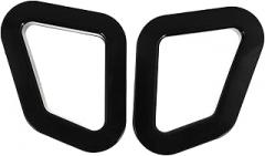 PRETYZOOM 2sets Game Chair Back Accessories Black Racing Chair Mountings for Office Use Easy to Install Electronic Competition Fittings for Gamers and Office Workers