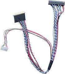 Lvds Cable 40Pin 2Ch 6Bit for 17.3 Screen I-Pex20454-40P 0.5Mm Pitch LCD Screen Cable 25Cm 40Cm for B173Rw01 V4 New 2026 High for Reliable Electronic Component, Precision, Stable Performance