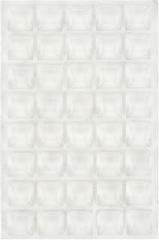 uxcell 1 Set Rubber Feet, 0.5x0.24 Clear Self Adhesive Backing Square Bumper Pads for Electronics, Speakers, Laptop, Appliances, Furniture, Computers