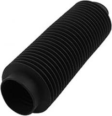 Generic 50mm Inner Diameter Machinery Black Rubber Flexibility Corrugated Sleeve Bellows