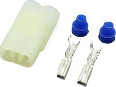 5-20 Sets MT 2.2 Series Automotive 2 Pin Power Waterproof Electronic Connector 6187-2801 6187-2804(Female,5Sets)